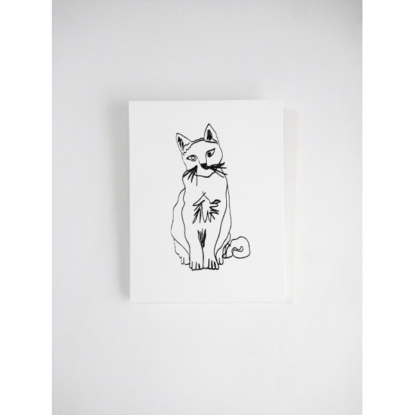 CUADRO 2 | 23x30 GATO LÍNEAS 